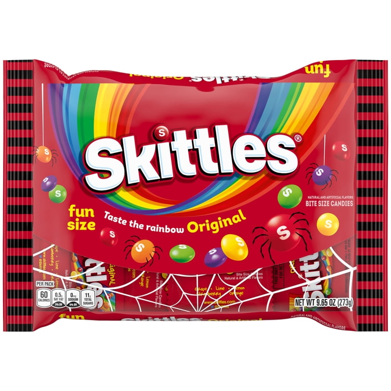 Skittles Halloween Fun Size Chewy Candy